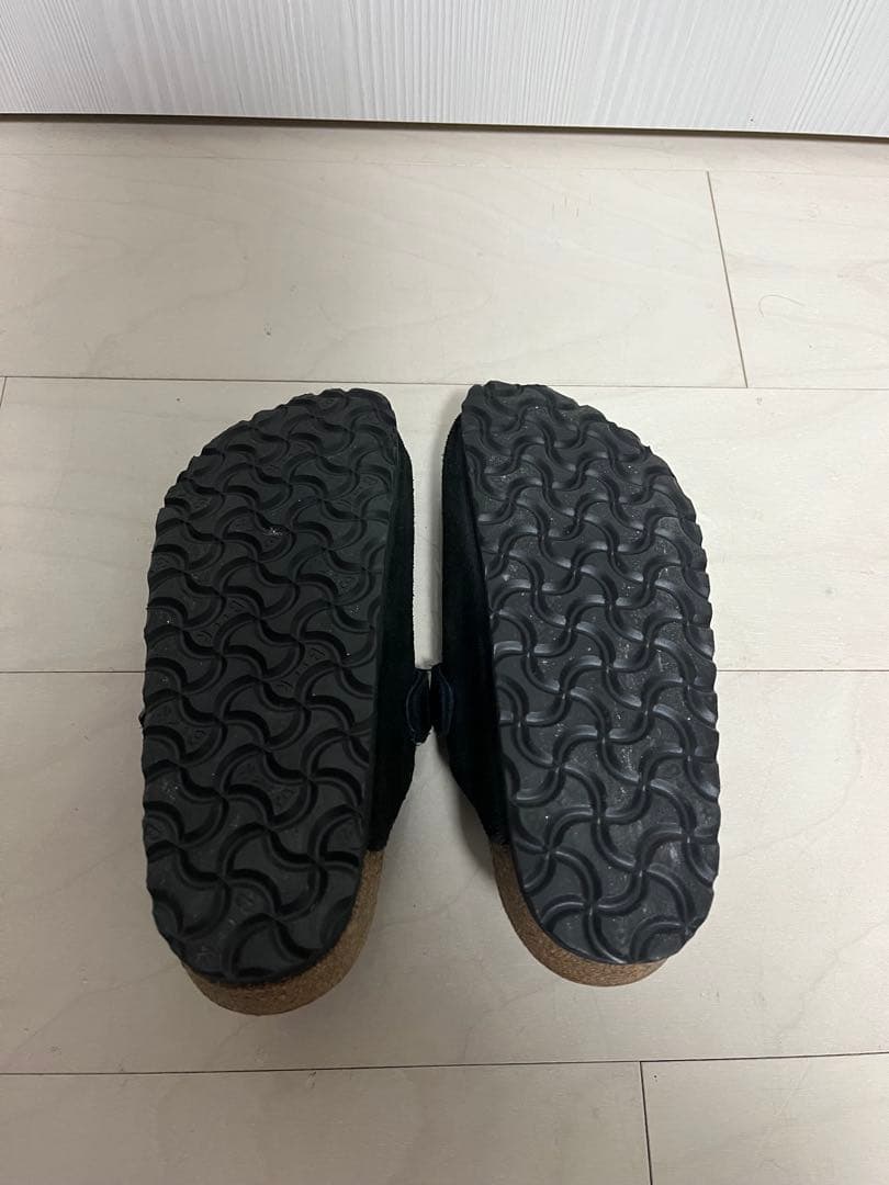 ビルケンシュトック　ボストン　Boston　ボア　サボサンダル　黒　23