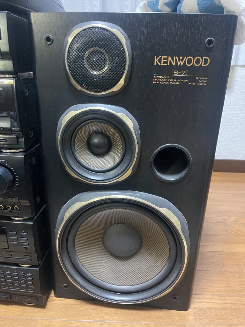 KENWOOD ROXY J7 コンポ （リモコン、取説付）