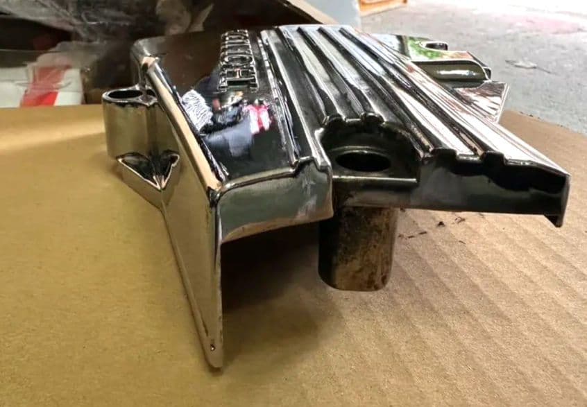 CBX400F フロントスプロケットカバー　メッキ