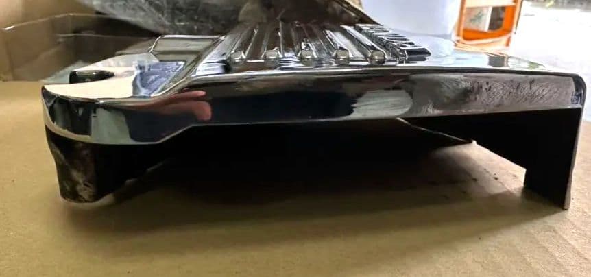 CBX400F フロントスプロケットカバー　メッキ