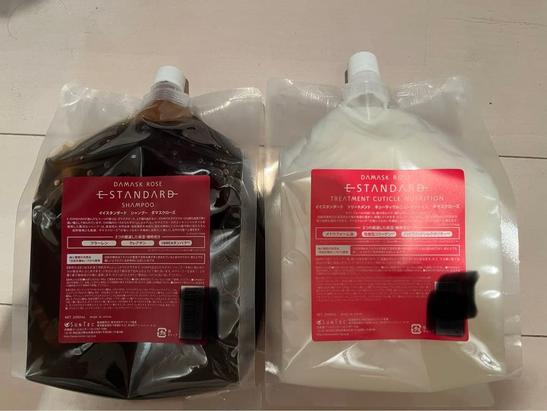 イイスタンダードダマスクローズシャンプートリートメント2Lセット