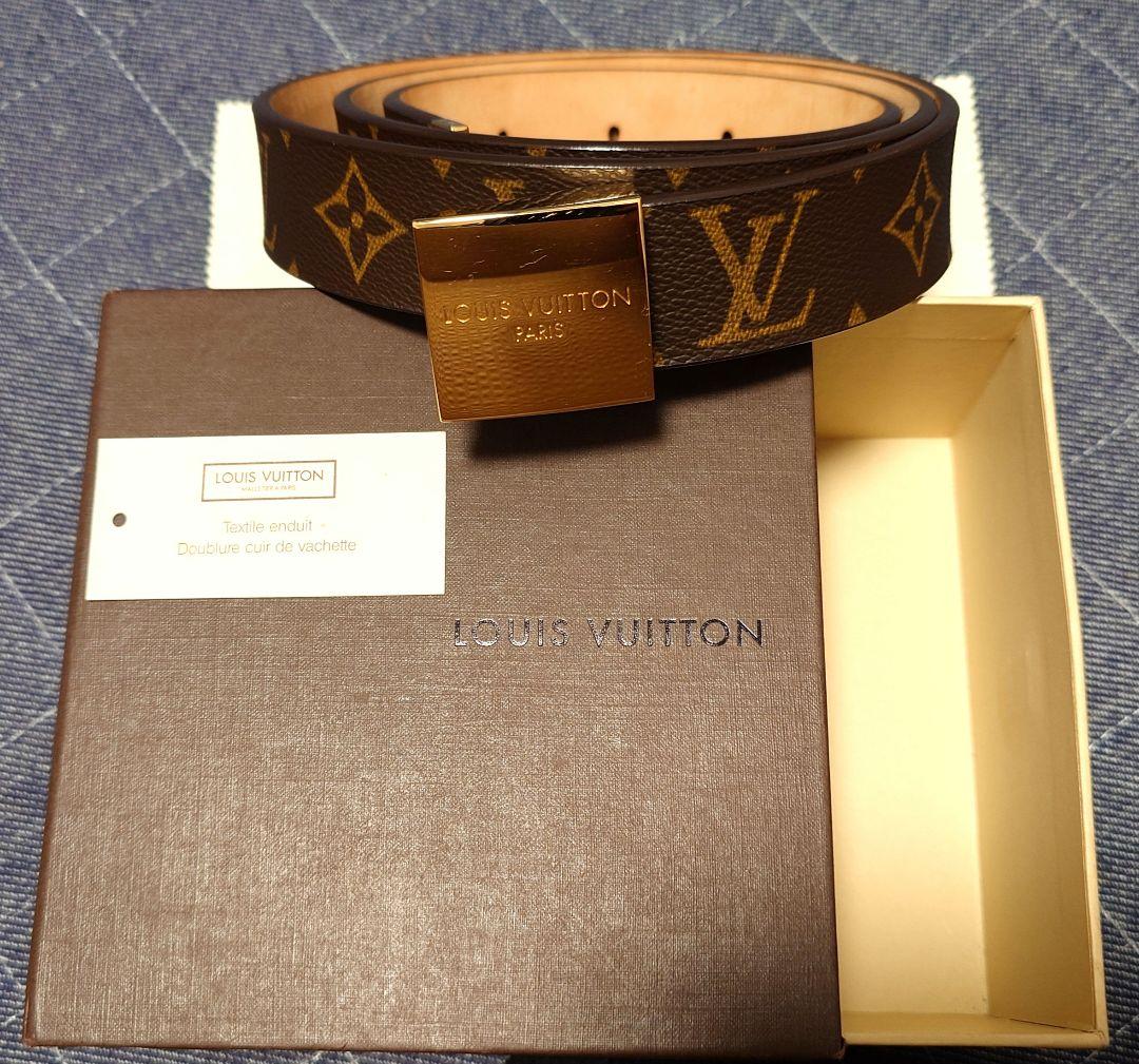 LOUIS VUITTON　M6800　ベルト　モノグラム　サンチュール・キャレ