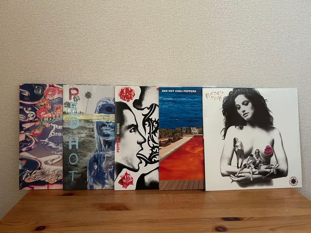 レッドホットチリペッパーズ　レコード　5枚セット