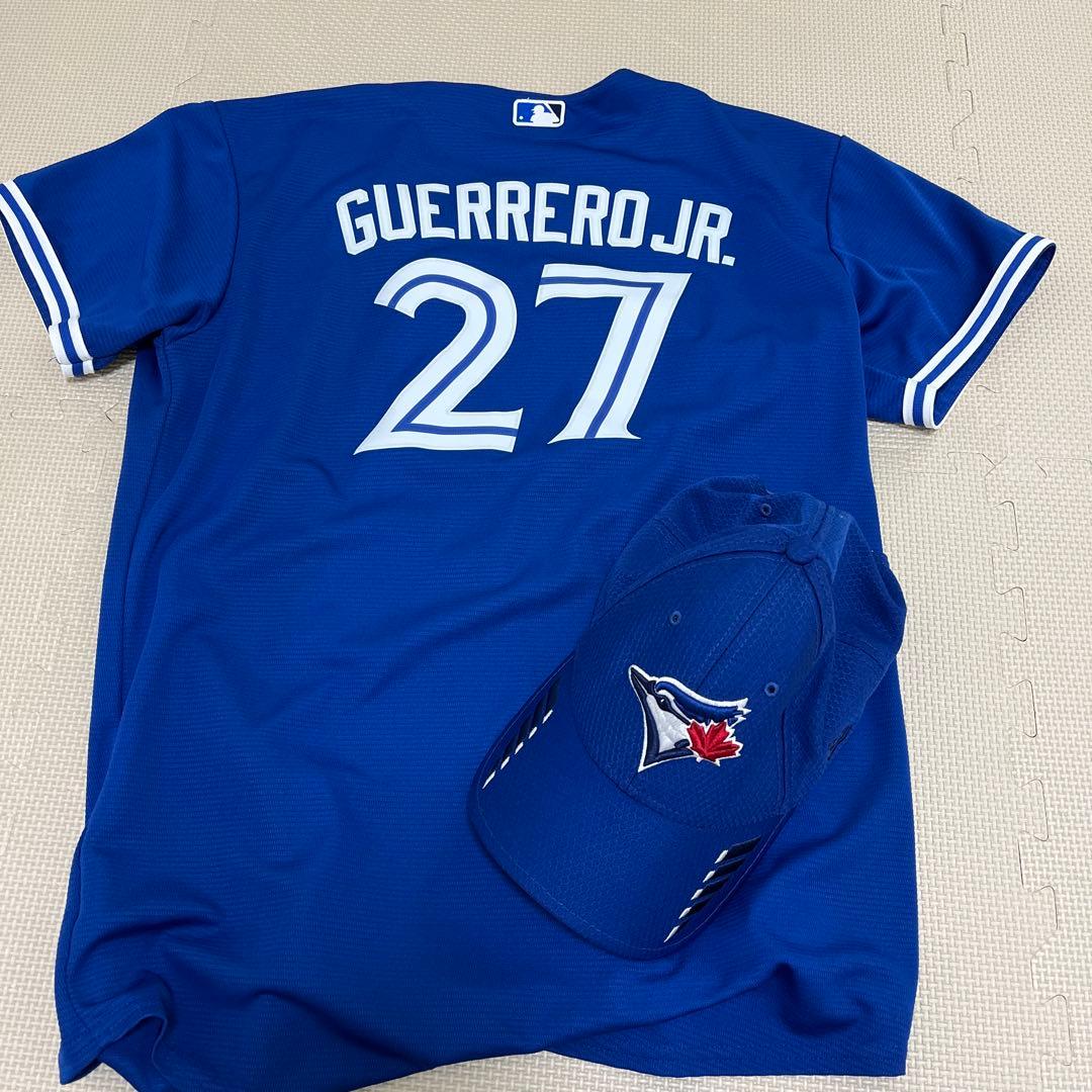 BLUE JAYS ユニフォームGUERRERO JR. と帽子