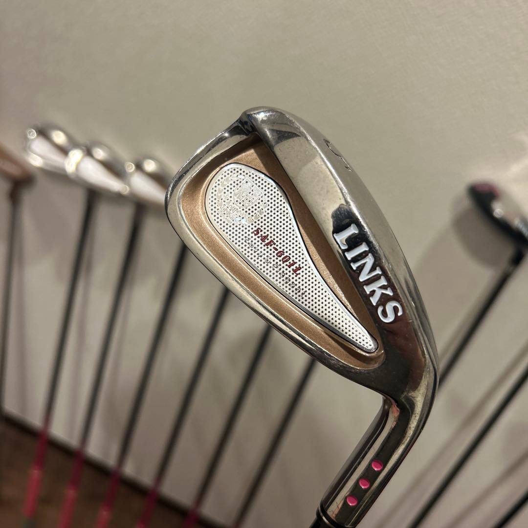 レディース ゴルフクラブセット LINKS SAF-601L 10本 初心者