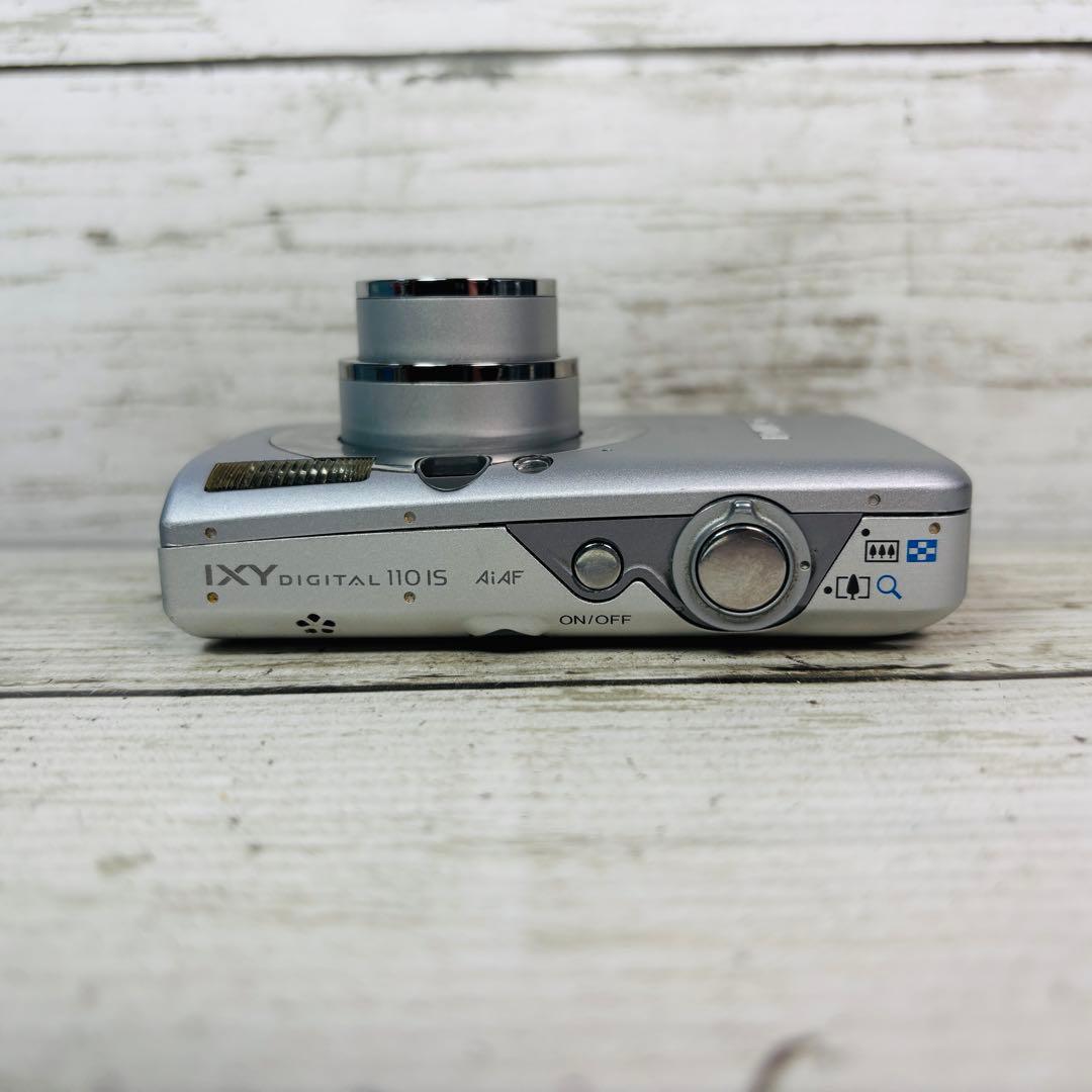 【動作良好】CanonデジタルカメラIXY DIGITAL 110IS シルバー