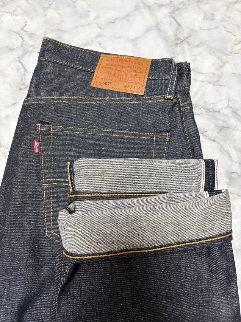 【美品】Levi's 501-3516 セルビッチ BIG E W33 L34
