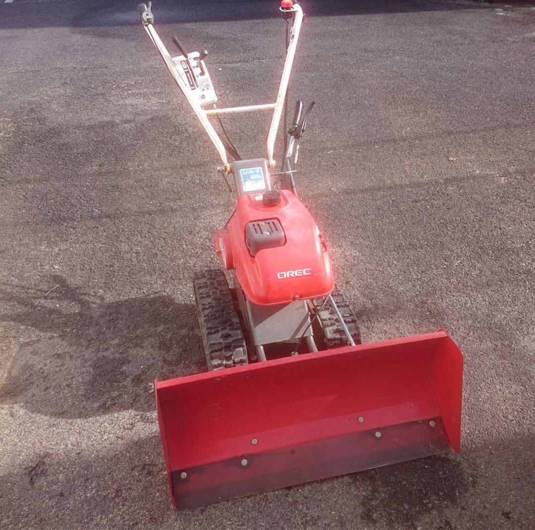 CREC 除雪機 赤 キャタピラ式　引き取りのみ！