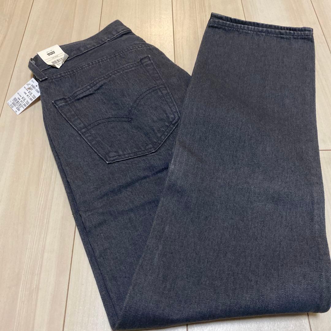 新品未使用LEVI'S 501 セルビッジデニム ブラック