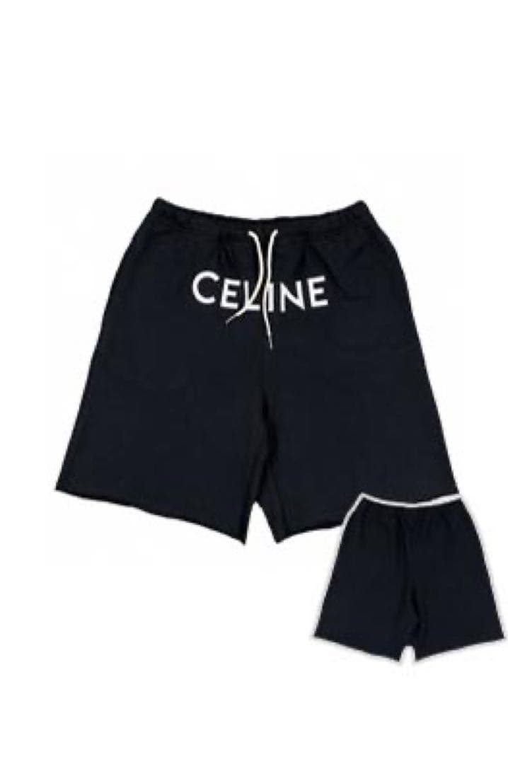 CELINE ブラック ショートパンツ