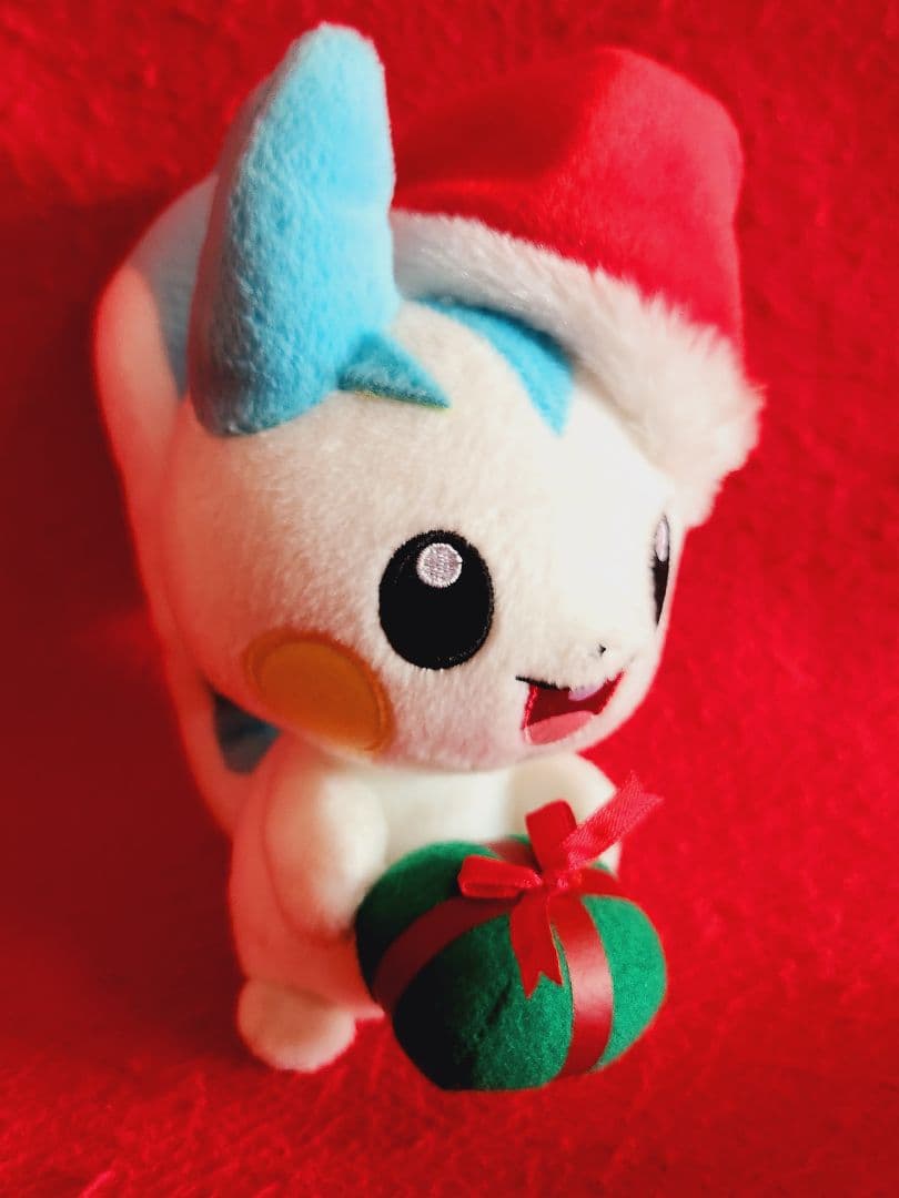 【 ポケモン 】2007年 ぬいぐるみ「 パチリス　クリスマス」
