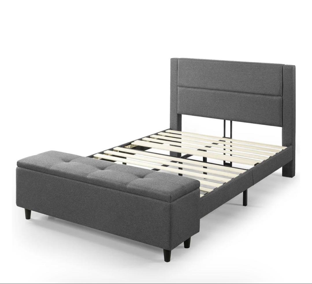 美品 Zinus ベッドフレーム シングル