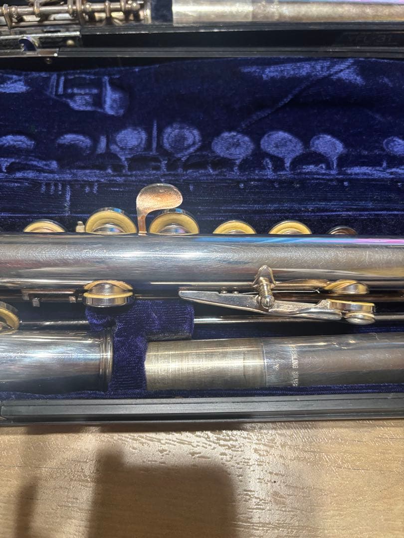 YAMAHA YFL-31 頭部管銀製 2本セット　フルート　ヤマハ　まとめ