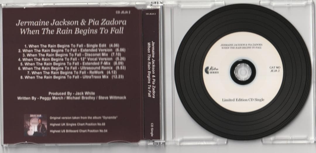 Jermaine Jackson & Pia Zadora　リミックス集 CD