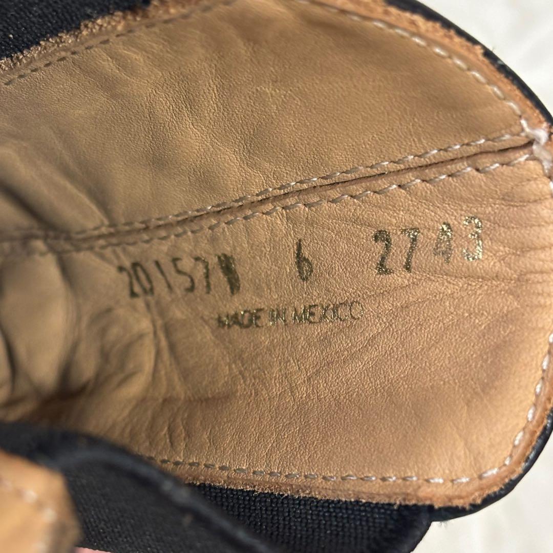 良品✨ カミナンド サイドゴアブーツ ドゥーズィエムクラス別注 黒 ブラック 6