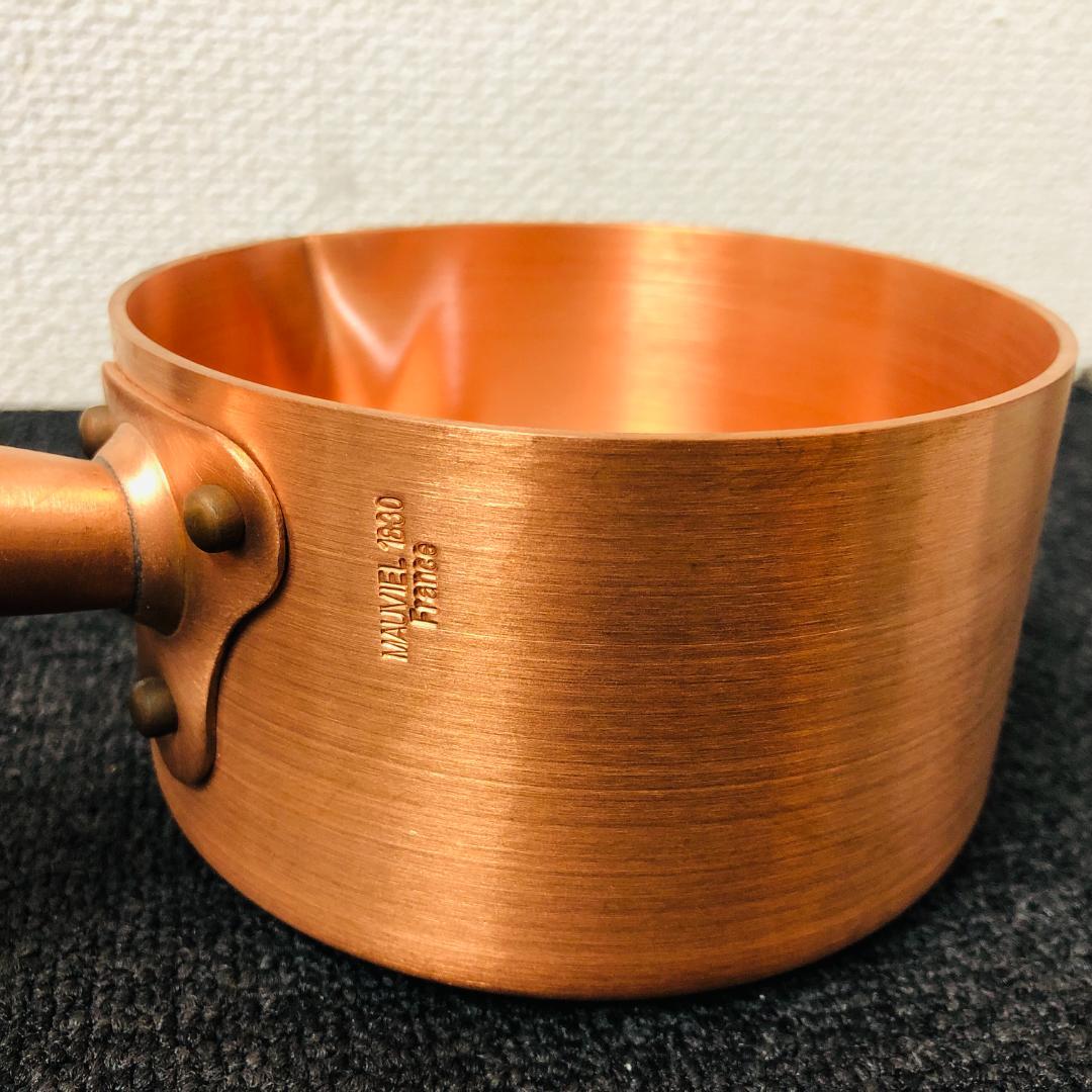 【送料無料】MAUVIEL ムヴィエール ポエロン 銅製 片手鍋 約12㎝