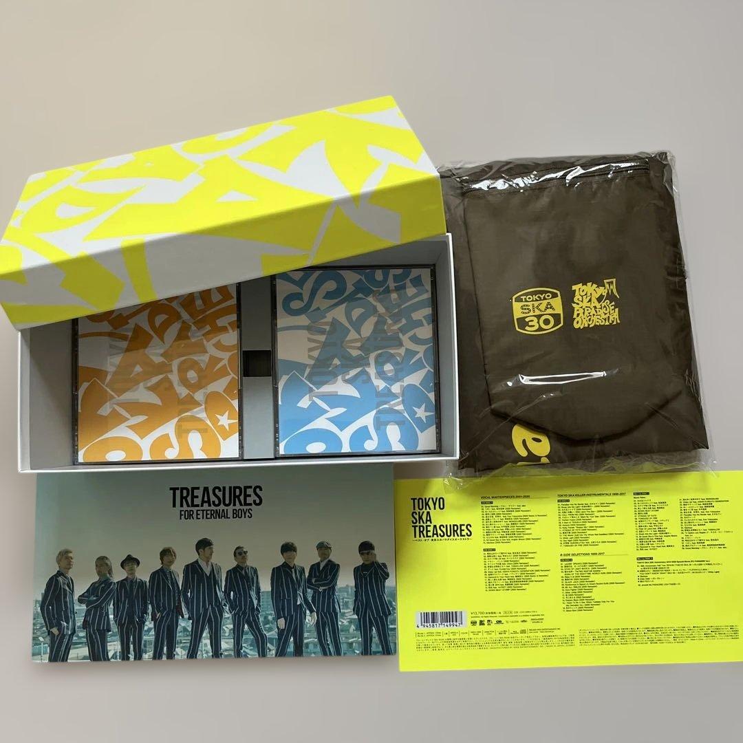 スカパラ 30周年FC限定BOX CD4枚　Blu-ray2枚ポンチョ未開封