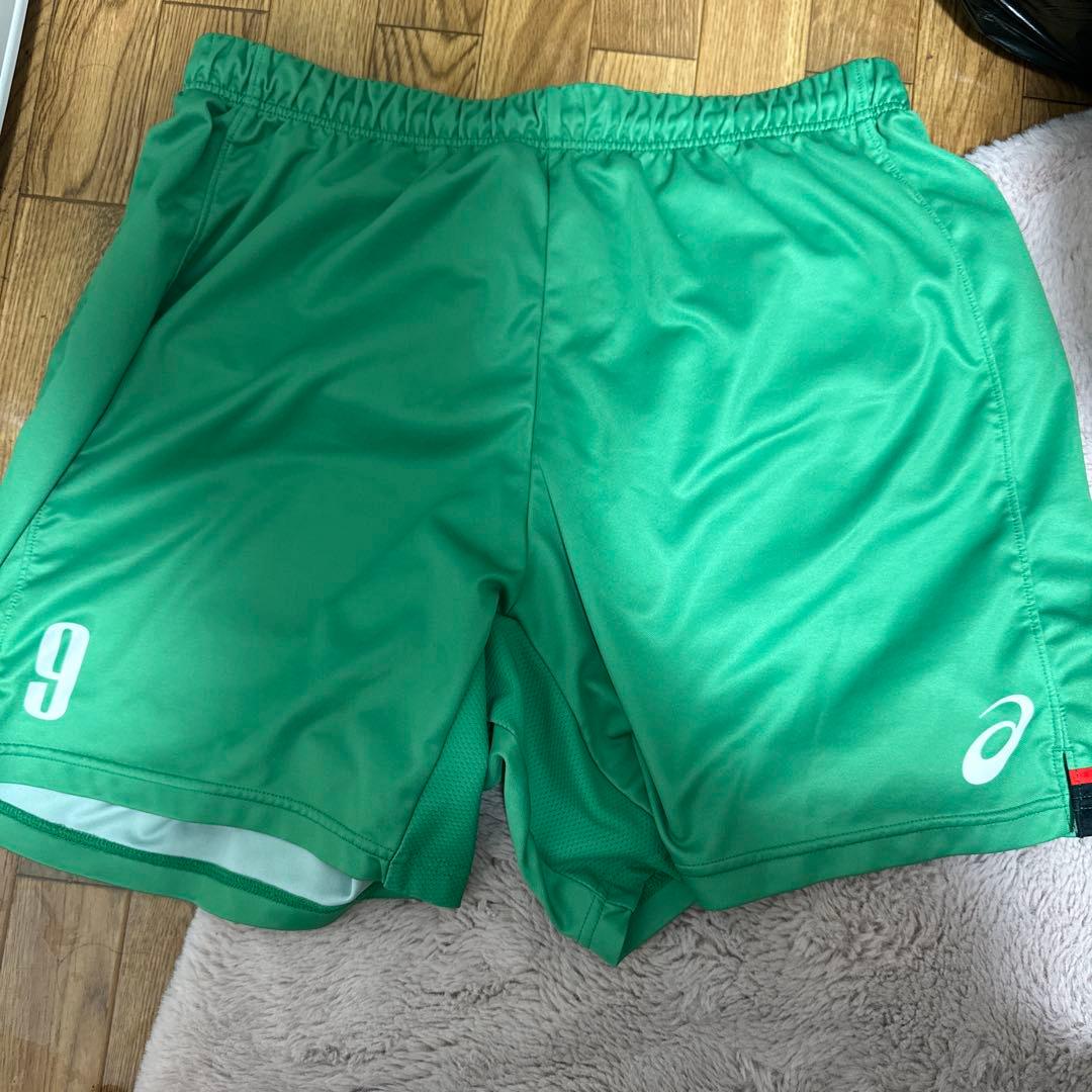 JTサンダース 4XL バレーボールパンツ 番号9 JTロゴ