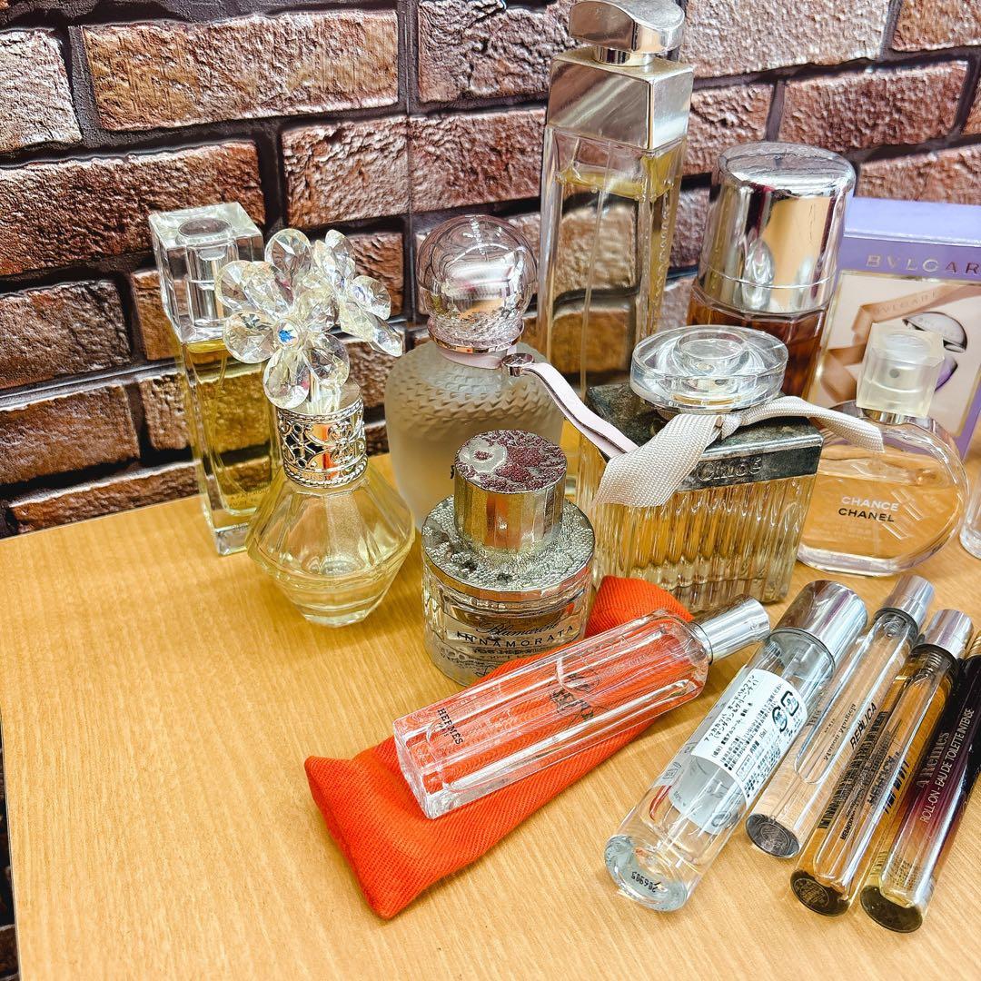 ブランド香水　おまとめ！　シャネル　ランバン　ブルガリ　エルメス他