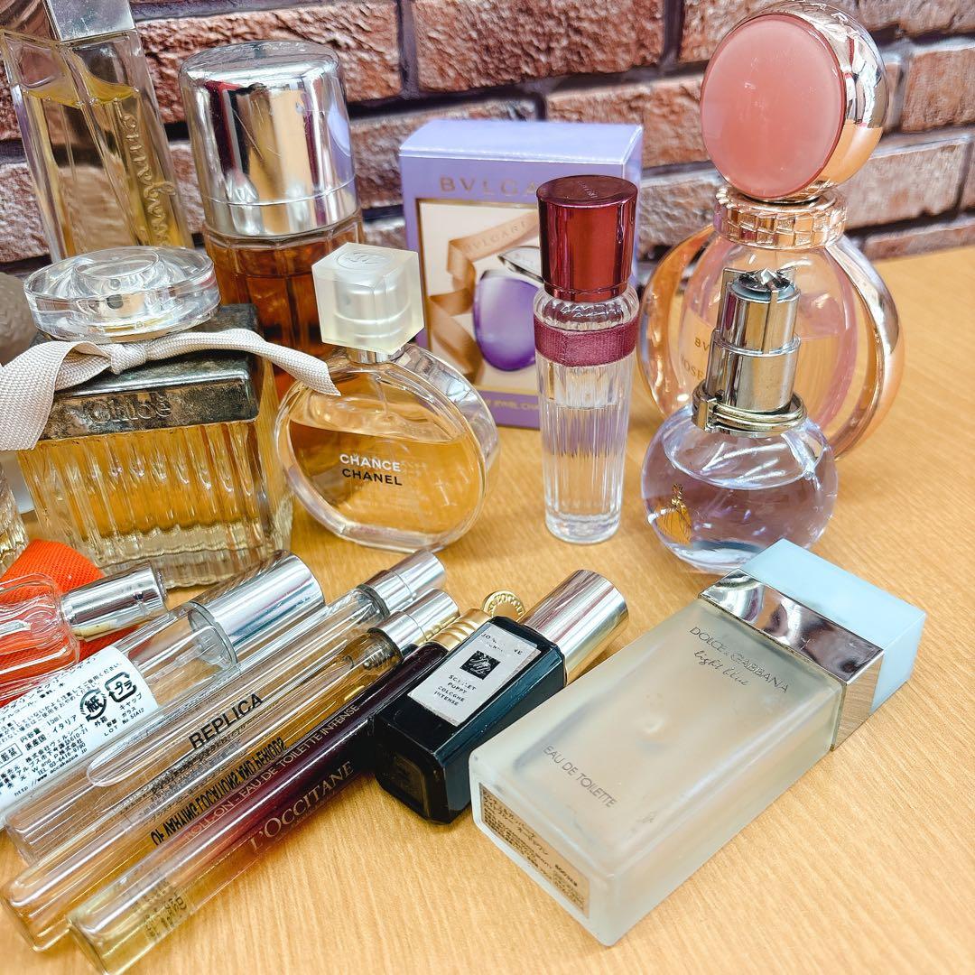 ブランド香水　おまとめ！　シャネル　ランバン　ブルガリ　エルメス他