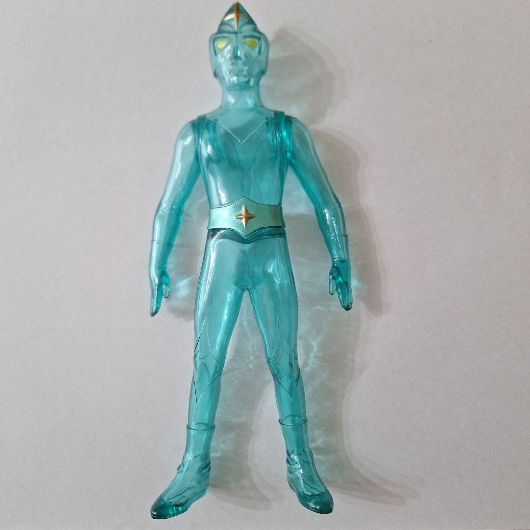 ミラーマン　ソフビフィギュア　限定クリアバージョンインスパイア　18cm