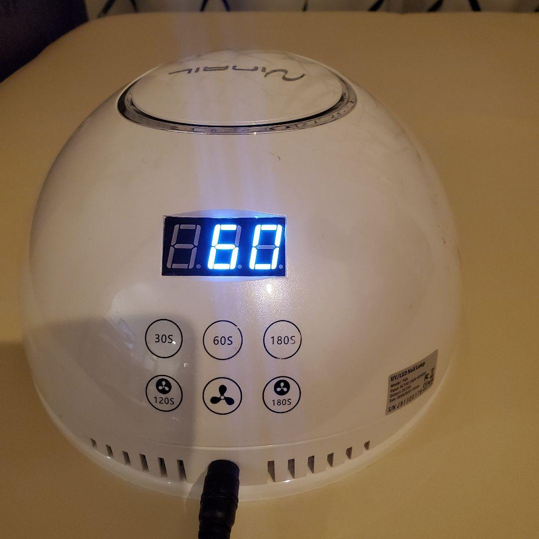 デジタルiネイルプリンター 専用UV/LEDファンランプ付き 箱説明書付き