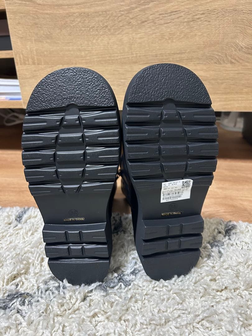 ADAM ET ROPE' トラックソールストレッチブーツ　36