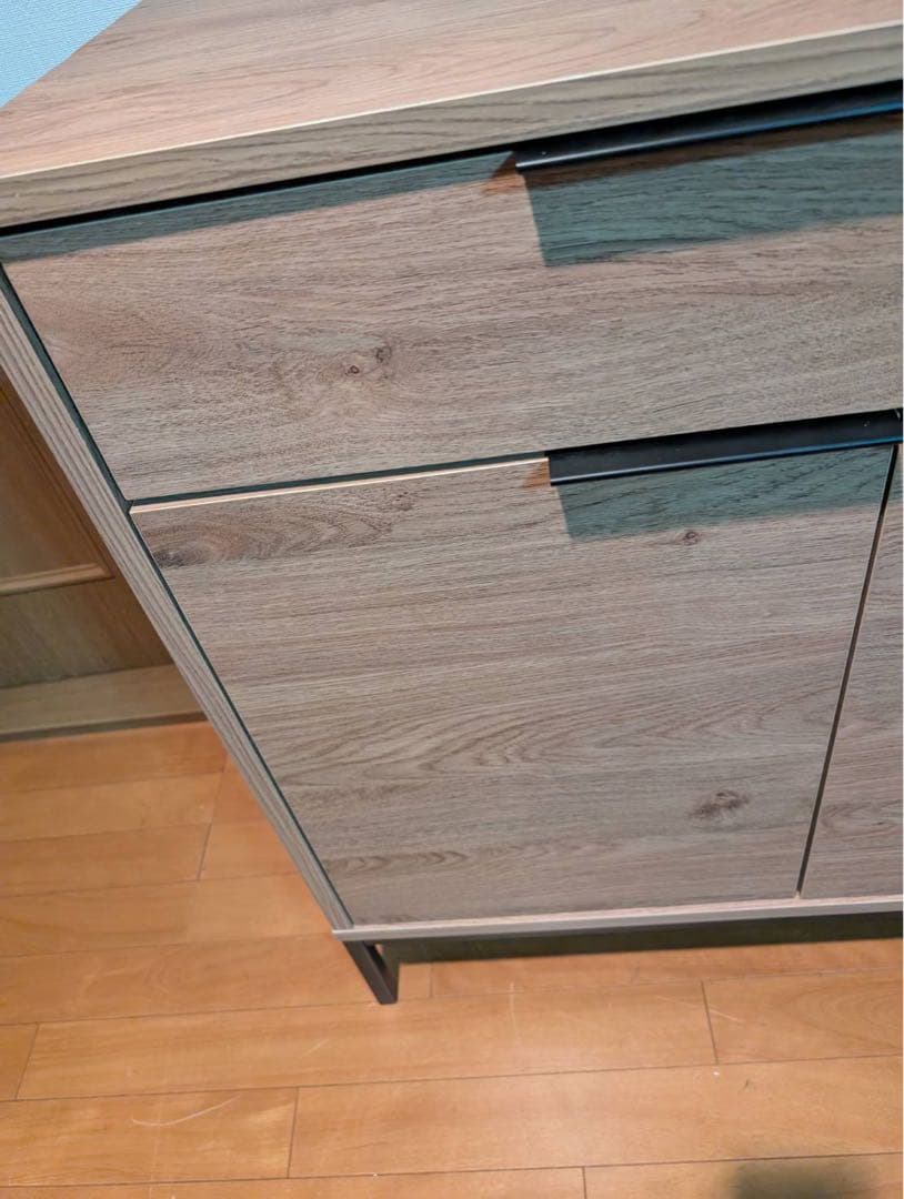 ■送料込■LOWYA 収納棚 チェスト キャビネット サイドボード リビング