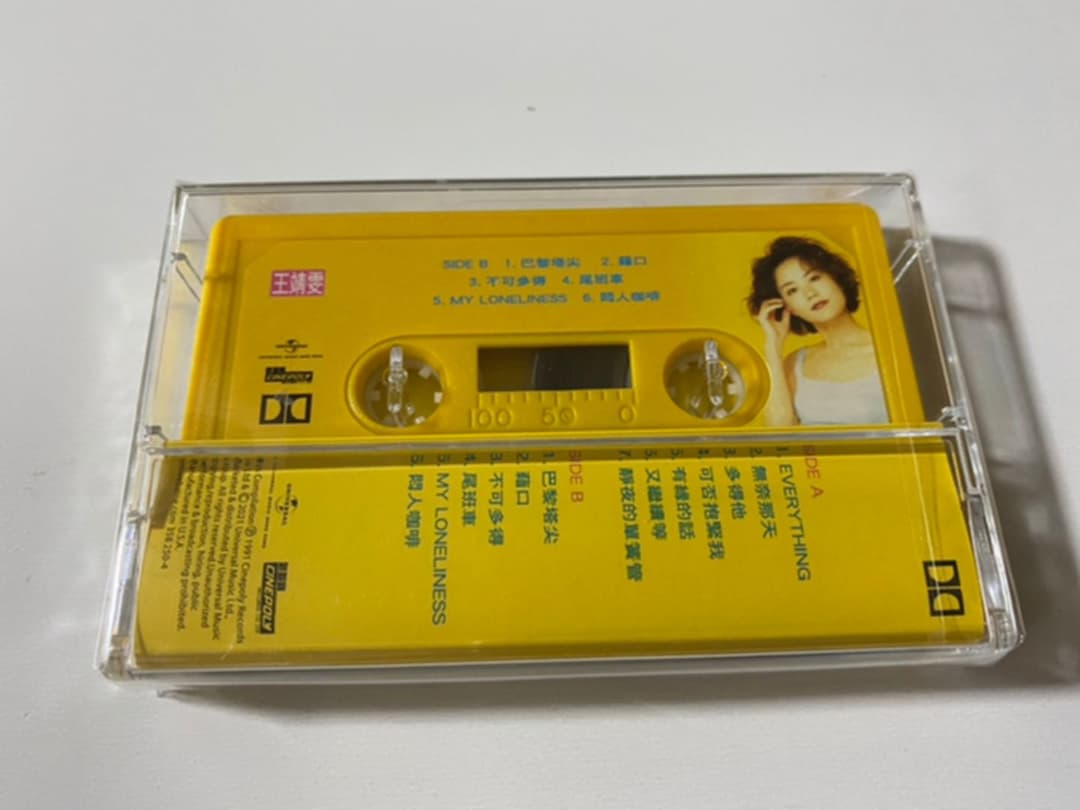 新品カセット　フェイ・ウォン 王菲 王靖文 SHIRLEY ONCE MORE