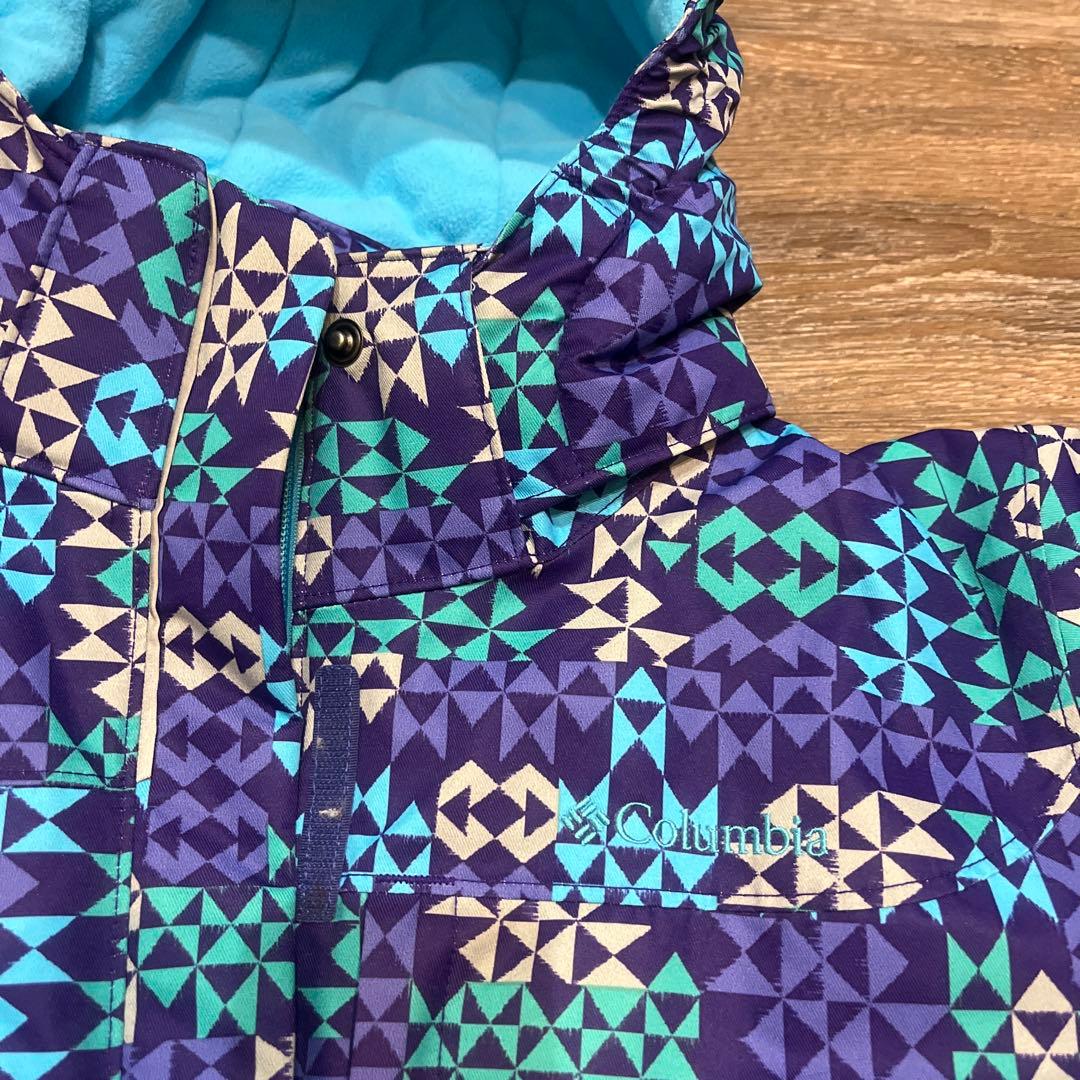 コロンビア　150 スキーウェア　女の子　ウェア セットアップ