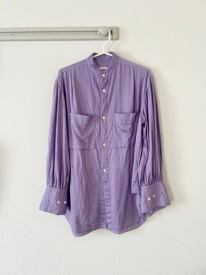 JoICEADDEDウォッシュド サテンシャツ