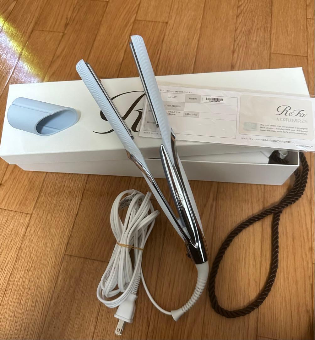 ReFa リファストレートヘアアイロン プロ ホワイト