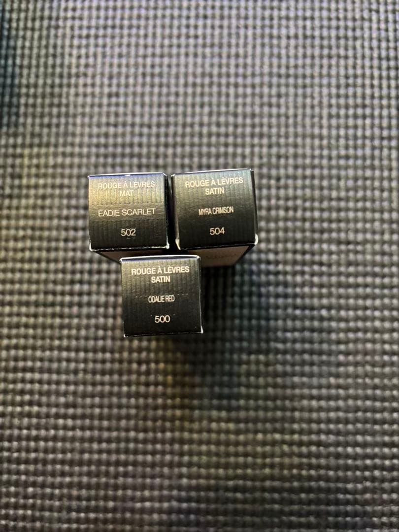 GUCCIルージュ ア レヴル サテン 3本セット