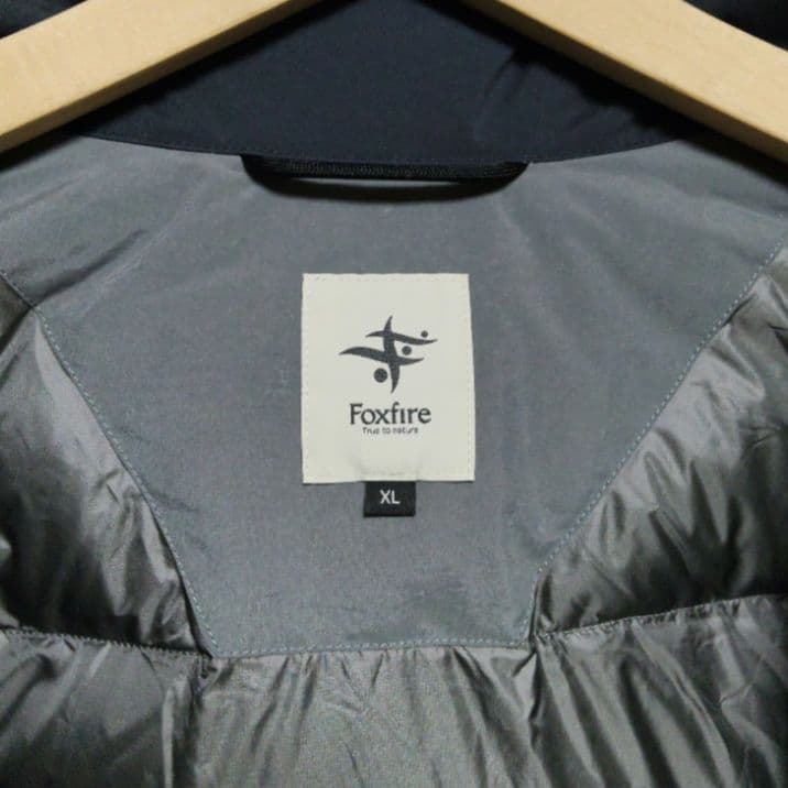 J*d様 FOX FIRE 天然羽毛 ダウンジャケット 撥水タフタ ネイビーブル