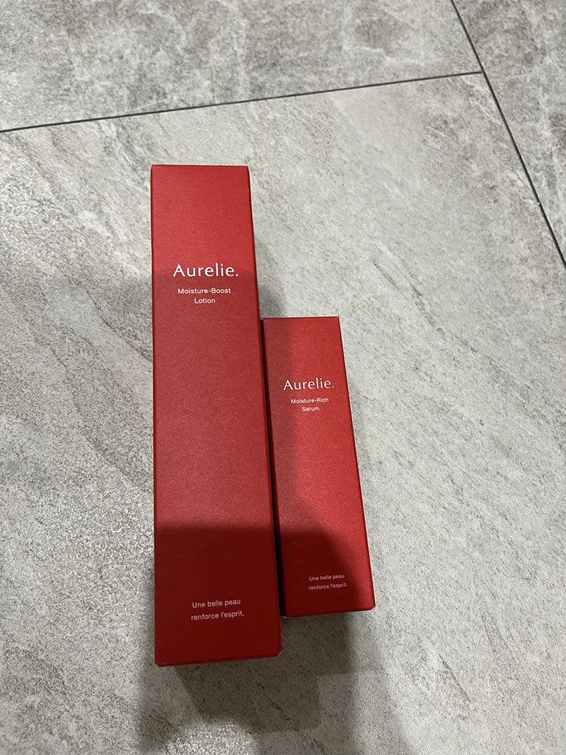 オレリー化粧水、美容液