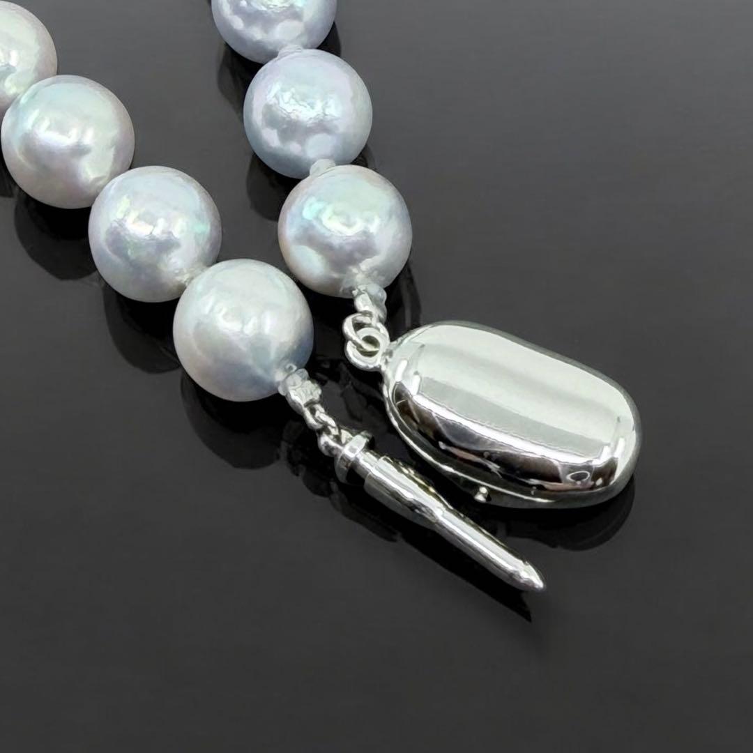 【最高峰】アコヤ　パール　本真珠　ネックレス　大珠　8.5mm