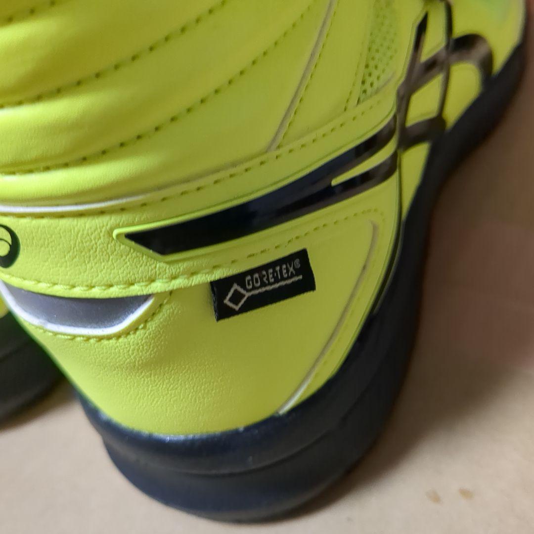 asics ゴアテックス安全靴 蛍光イエロー 完売モデル 希少 新品！