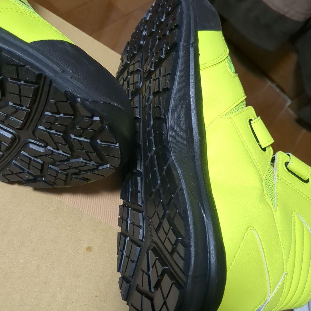asics ゴアテックス安全靴 蛍光イエロー 完売モデル 希少 新品！