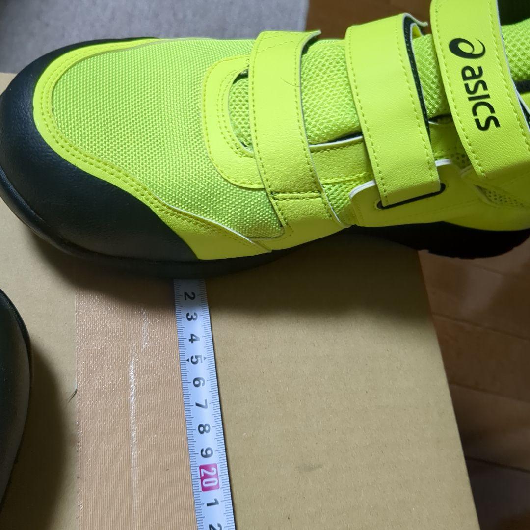 asics ゴアテックス安全靴 蛍光イエロー 完売モデル 希少 新品！