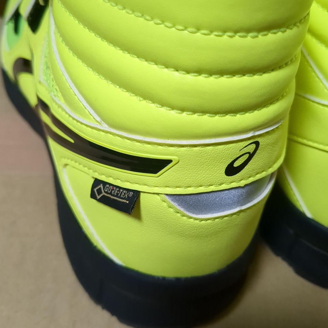 asics ゴアテックス安全靴 蛍光イエロー 完売モデル 希少 新品！