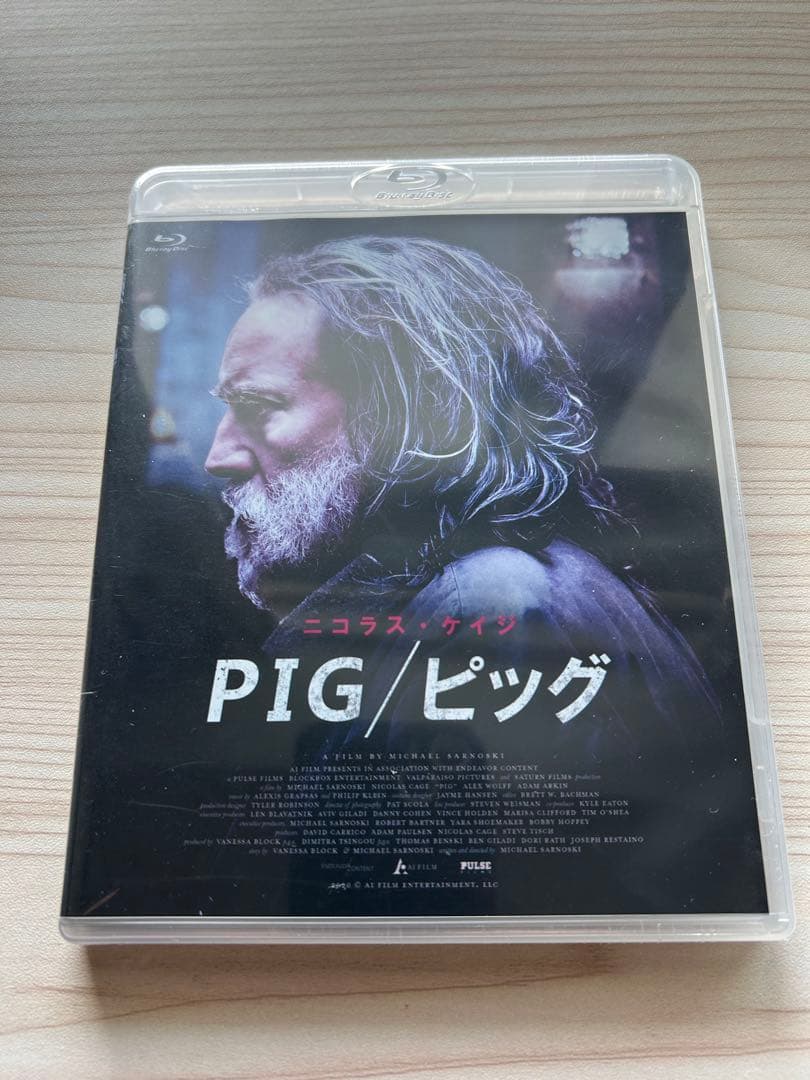 廃盤 映画 Blu-ray PIG ピッグ ニコラス・ケイジ主演