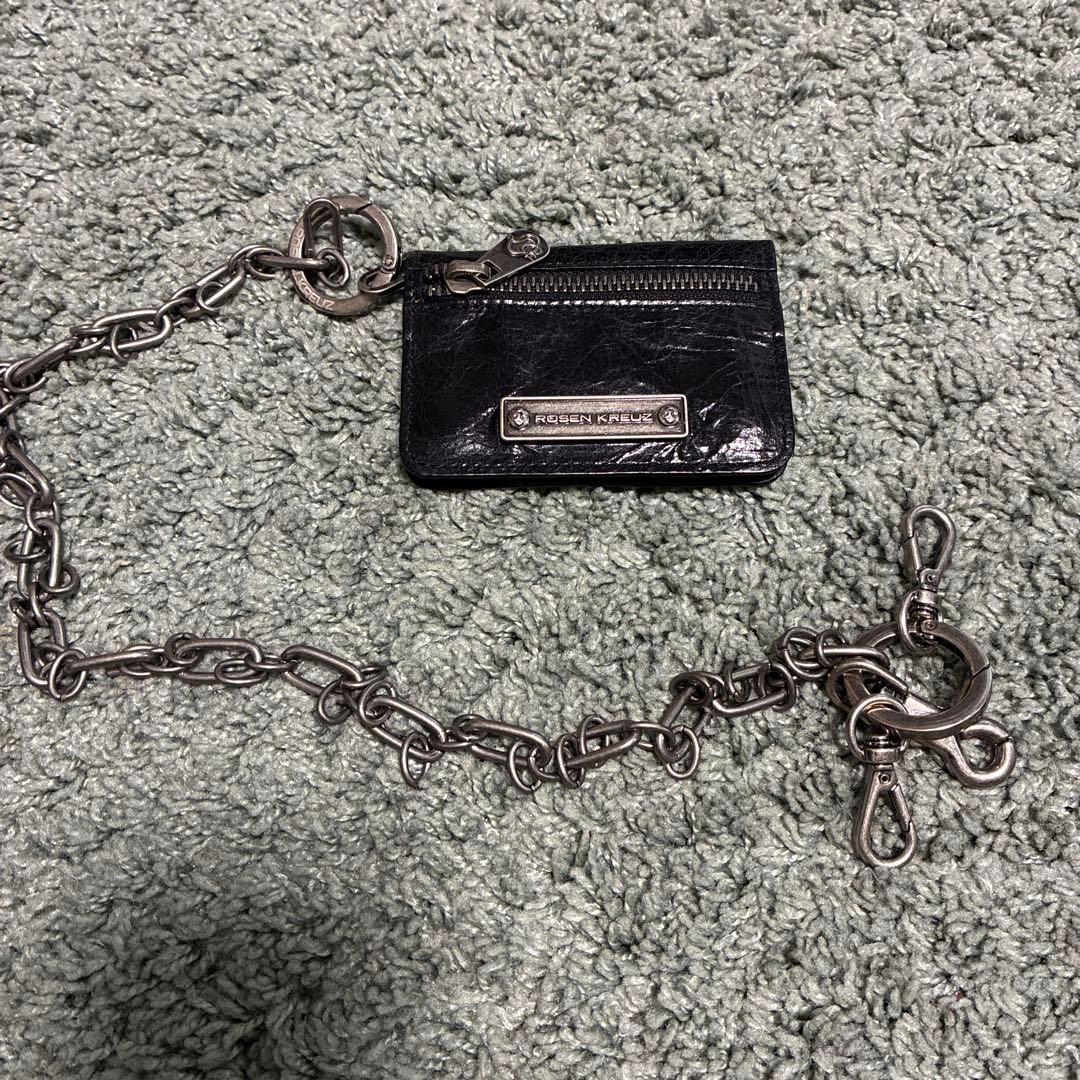 Rosen Kreuz ウォレットチェーン ケース カードケース