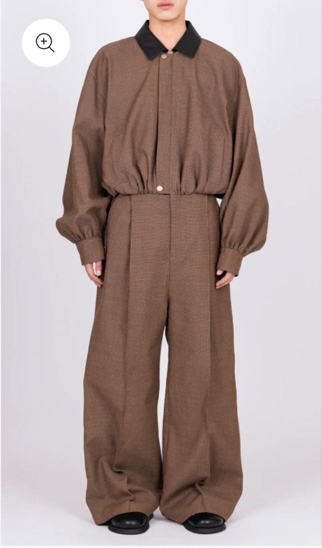 VIVIANO Puff Sleeve Jumpsuit ジャンプスーツ