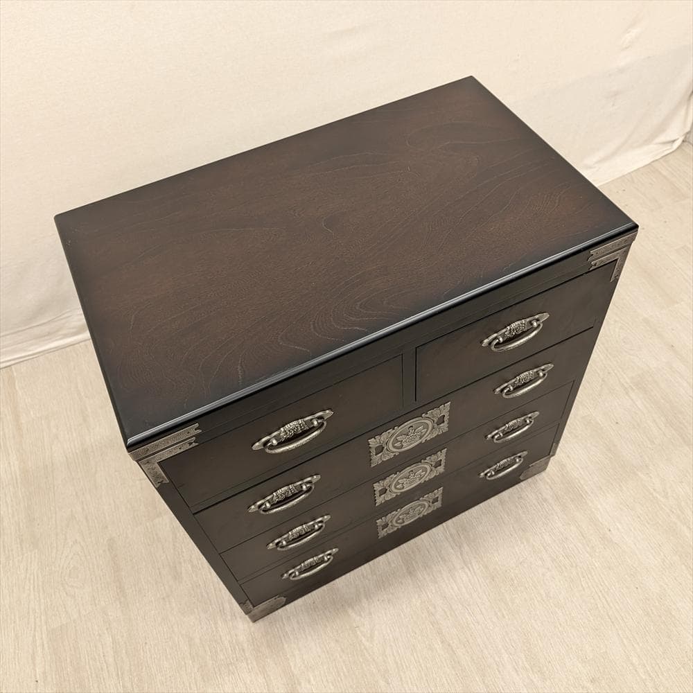 美品　三丸家具工芸　大川家具　欅 ケヤキ　整理箪笥　タンス　箪笥　チェスト