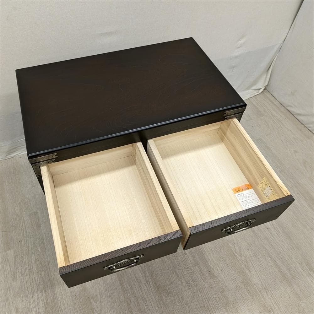美品　三丸家具工芸　大川家具　欅 ケヤキ　整理箪笥　タンス　箪笥　チェスト