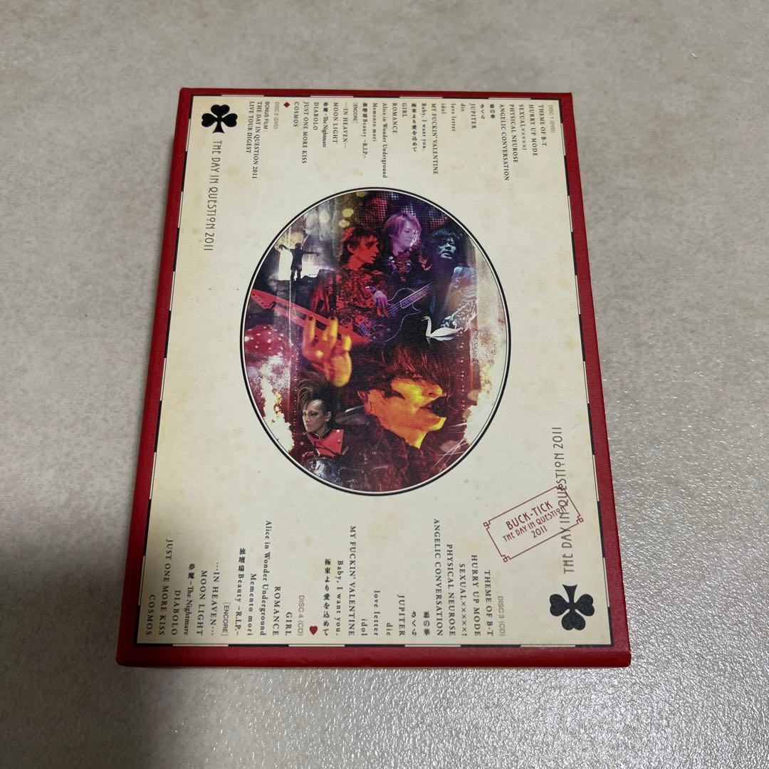 【最終お値下げ・初回限定盤】BUCK-TICK DIQ 2011 DVDBOX