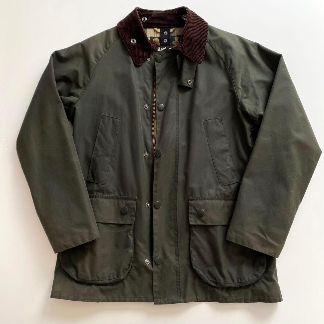 イギリス製 Barbour SL BEDALE 36 セージ ビデイル オイルド