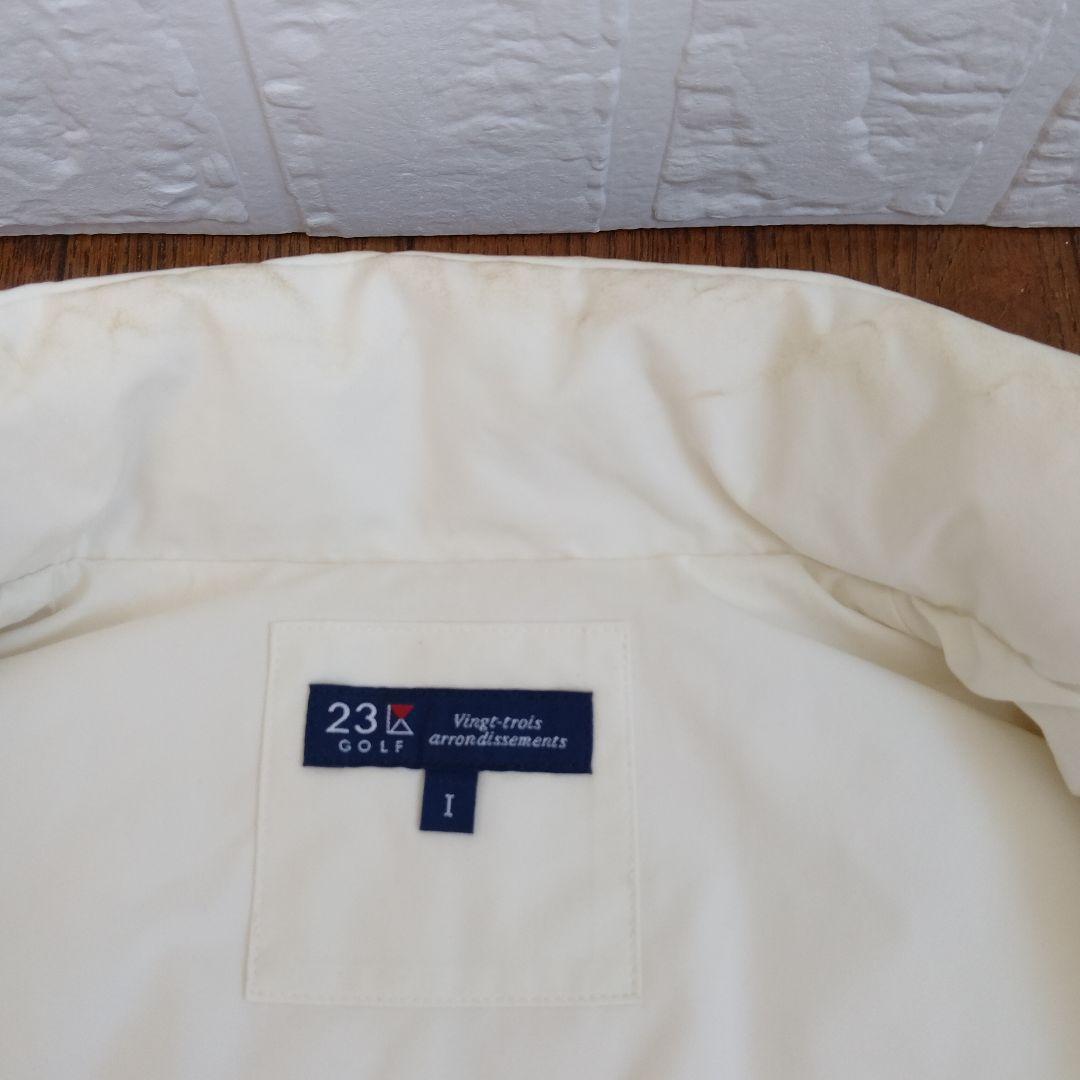 23区GOLF ゴルフウェア ダウンベスト　レディースサイズ M　白