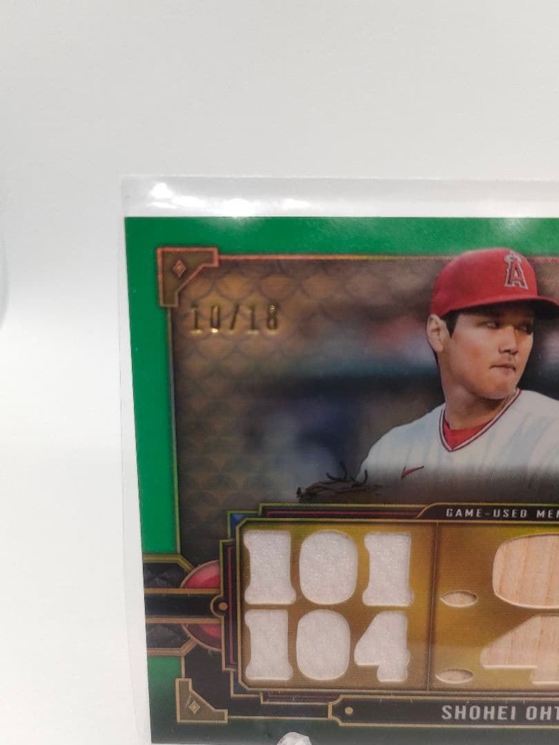 【超希少18シリ！】大谷翔平、ゲーム着用ユニ&バット - 2022 Topps
