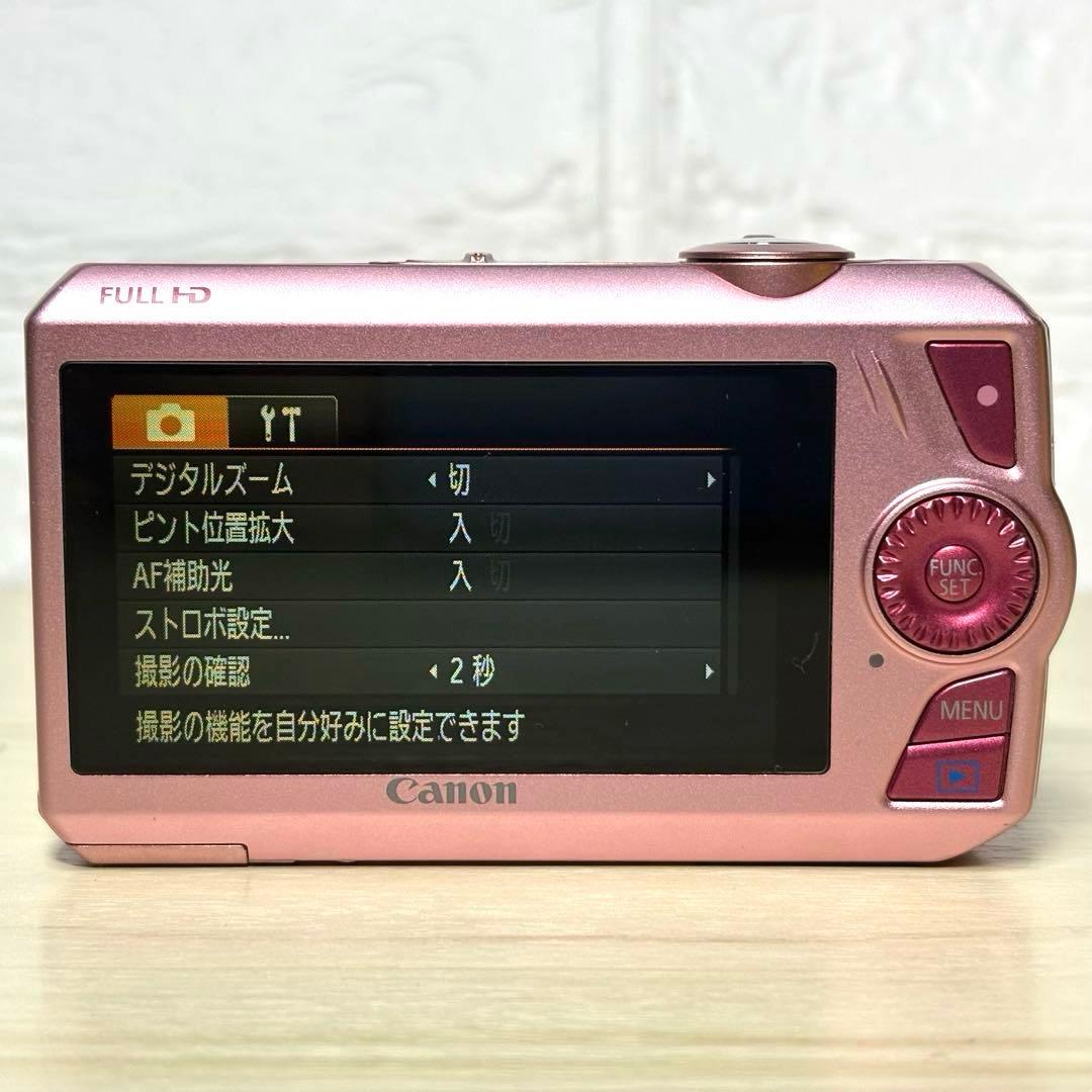Canon IXY 50S キャノン コンデジ ピンク SDHCカード付
